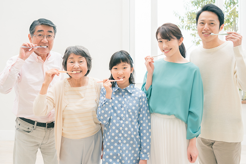 虫歯や歯周病にならないための口内環境づくり